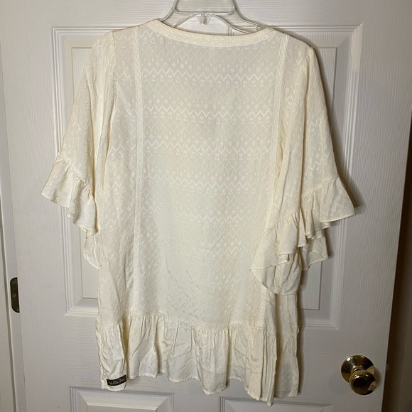 NWOT Matilda Jane Believe In You Ruffle Blouse - Picture 3 of 8